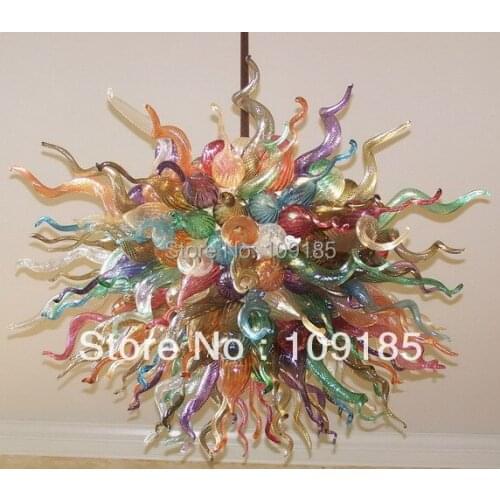 Hand Blown Glass Chandelier Light for Wedding