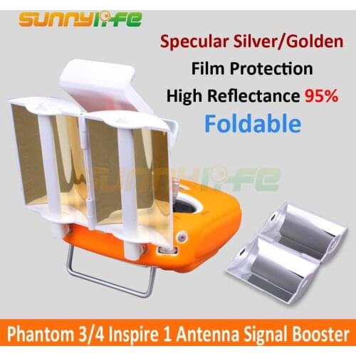 Sunnylife Foldable Remote Control Antenna Extend Enhance Reinforce for DJI Phantom 4 /4PRO+ V2.0/3 / Inspire1