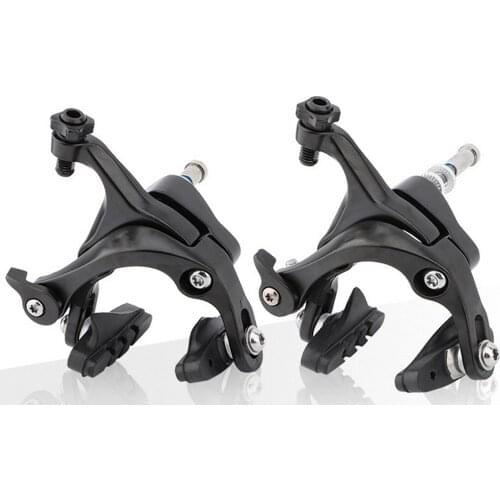 Meroca Road Bike Dual Pivot C Brake Clips Aluminum Alloy Ultralight Side Pull Brakes Bicycle Front Rear Caliper Accessories