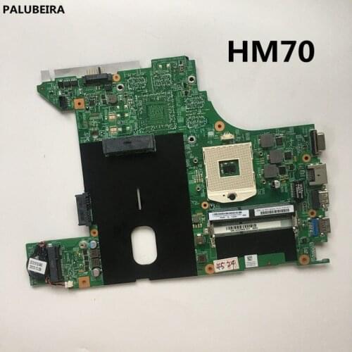 PALUBEIRA high quality 48.4WZ01.011 for lenovo B490 laptop motherboard hm70 DDR3 Mainboard works