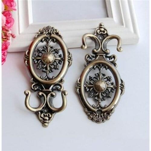 2017 Flower Curtain Tie Back Wall Hooks Zinc Alloy Tieback Holders Hat Coat Robe Hanger Accessories Home Decor