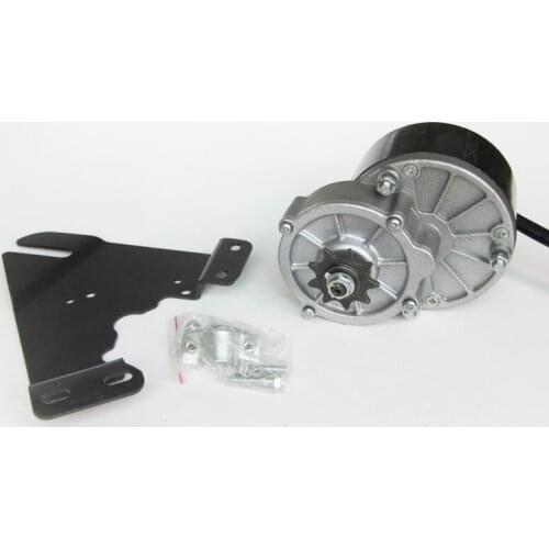 24V250W geared motor with plate geared motor with bracket