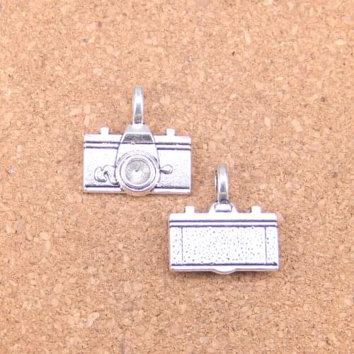 36pcs Charms camera 22x21mm Antique Pendants,Vintage Tibetan Silver Jewelry,DIY for bracelet necklace