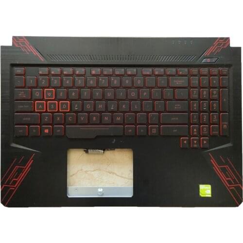 Free Shipping!!1PC Original 95%New Laptop Shell Cover C Palmrest For ASUS FX95 FX95G FX505 FX505D FX86 FX86G FX80G