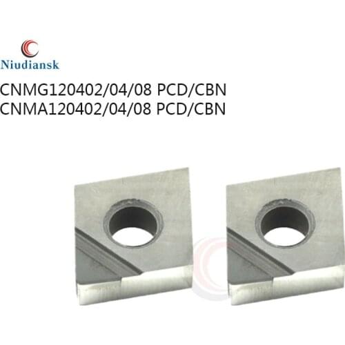 High quality CNMA120404 CNMA120408 PCD CBN CNMG120402 CBMG120408 PCD CBN Diamonde Blade CNC Lathe Tool Turning Blade CNMA120404
