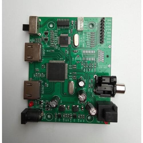HDMI Separate Extract Audio 7.1 Sound Track I2S/DSD/HBR/ Optical Fiber/coaxial (HDMI to I2S/IIS)