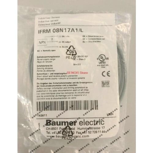 Inductive proximity switch IFRM 08N17A1/L IFRM 08N37A1/L