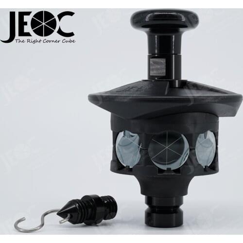 JEOC 360 Degree Reflective Prism for Trimble Total-station, with Hook Adapter