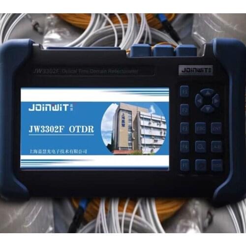 JoinWit JW3302FS2 Fiber Optic OTDR 1310/1550nm ,37/35dB Optical Time Domain Reflectometer VFL function Visual Fault Location DHL