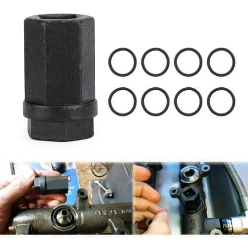 Areyourshop Nipple Cup Socket Kit 1/2" Drive Oil Rail Ball Tube Repair fit For Ford 2003 2004 2005 2006 2007 6.0L Car Auto Parts