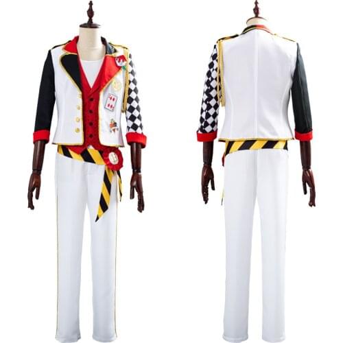 Alice Cosplay in Wonderland Twisted-Wonderland Cater Costume Adult Uniform Suit Halloween Carnival Costumes