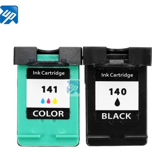 UP brand 2Pk ink cartridge compatible for HP 140 141 for 5363 D4263 6413 J5783 J5783 J6413 C4283 C4343 C5283 D5363 printer