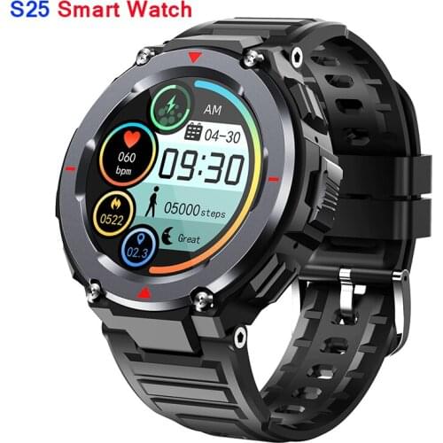 New S25 Smart Watch Men Sport Fitness Heart Rate Blood Pressure Monitoring Call Multifunction Pedometer Women Bracelet