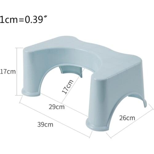 Bathroom Squatty Potty Toilet Stool Children Pregnant Woman Seat Toilet Foot Stool for Adult Men Women Old People