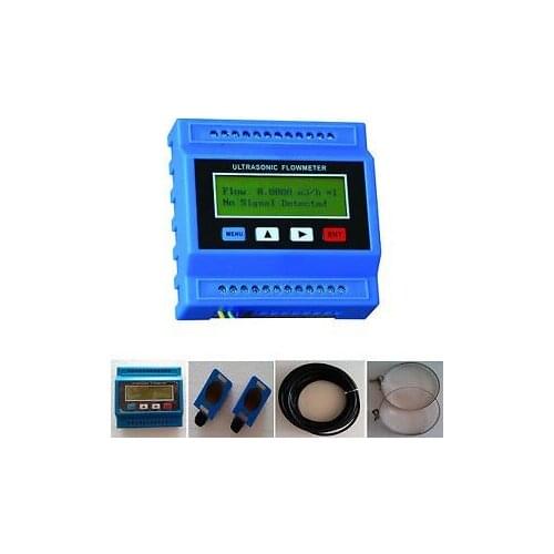 TUF-2000M Ultrasonic Liquid flowmeter TM-1 Transducer Modular type Water Flow Meter DN50mm-700mm