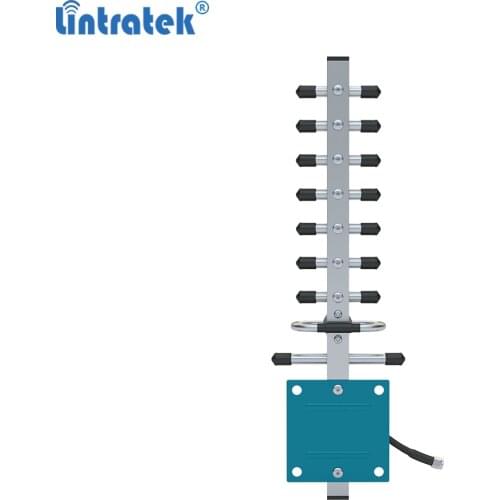 Lintratek 13dBi Outdoor Antenna SMA Male 1710 to 2170Mhz for 1800 2100Mhz Signal Booster Repeater Amplifier 3G 4G Aerial