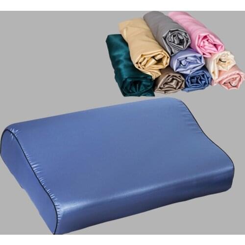 European and American Style with Zipper Pillow case Rectangle Pillow Cover Silk Throw Pillow Cases 40 x60cm 30x50cm