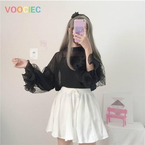 VOOCIEC Womens Office Shirts