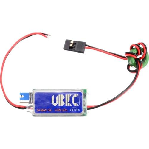 For UBEC Switch 5V 6V Output Voltage 3A Max 5A Switch Mode Lowest RF Noise BEC Switching Regulator for RC Models Accessories