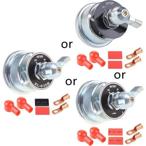 A0NE Master Battery Disconnect Switch Kill Cut Off with Copper Contact 1 Pack High Current Master Battery Disconnect Switches