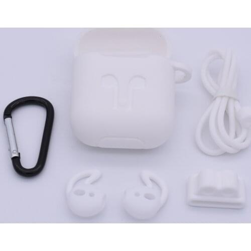 Charging Box earphone protection of 5 For Apple Airpods of anti lost rope headset storage wireless Bluetooth headset sets