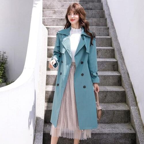 Fried Street Tide Brand Aging Slimming Suit Autumn Small Man Is Tall 2020 Korean Windbreaker Female Long Temperament