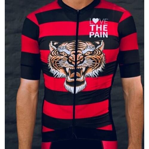 2020 cycling shirt love the pain mens summer cycling shirt outdoor sports shirt quick-drying and breathable