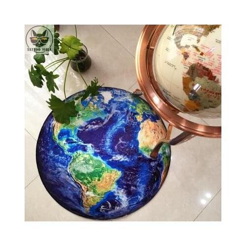 3D Vinyl Record Shield Moon Flamingo Rice Flag Magic Circle CarpetCustom Size