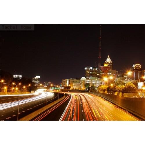 Diamond Embroidery Diy Diamond Painting Cross Stitch Kits Diamond Mosaic Road night view Full Square Diamond Embroidery CS168