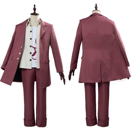 Danganronpa V3 College School Uniform Outfit Momota Kaito Cosplay Costume Halloween Carnival Suit