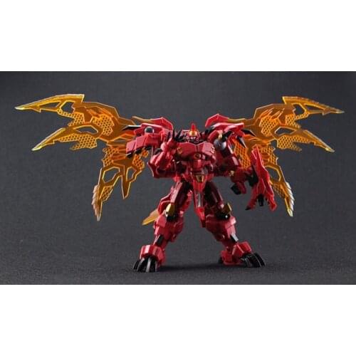 Deformation Iron Factory Red Dragon IF EX-42 Heatdeath Heat Inverse Scale PVC Boy Model Toy