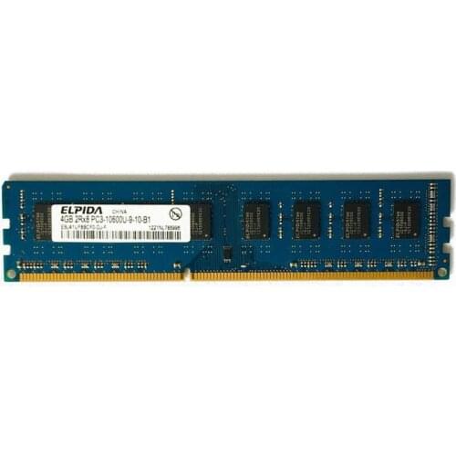 ELPIDA 2GB 4GB DDR3 1333 (PC3-10600) 240-Pin DDR3 SDRAM Desktop Memory Model 2Rx8 RAM Both For AMD And Intel