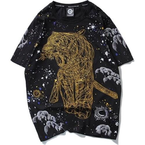 2020 New Arrival Knitted Polka Dot Tshirt Printing Summer Men Loose O-neck Cotton Short Print T Shirt Brand Clothing Hip Hop