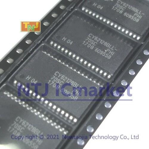 2 PCS CY62128BLL-70SC SOP-32 CY62128BLL-70 CY62128 128K x 8 Static RAM IC CHIP