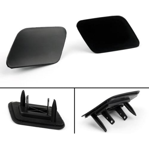 Areyourshop Front Bumper Headlight Washer Jet Cover Cap For Audi A6 C5 Quattro 2003 2004 2005 8E0955275 8E0955276 Car Auto Parts