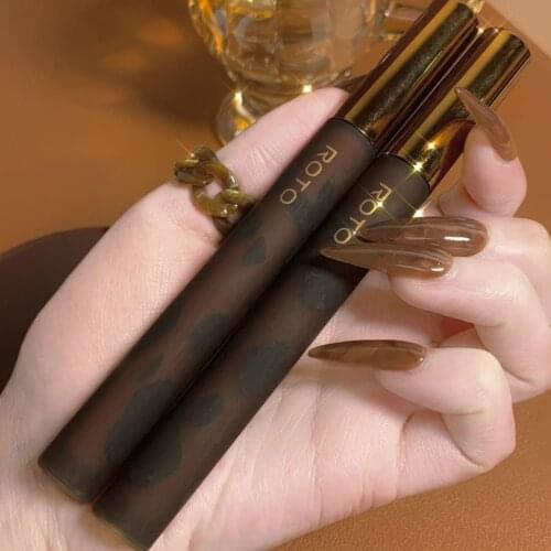 Matte Lip Glaze Chocolates Velvety Smoothed Lipstick Girl Student Lip Enamel Lipstick Set Matte Lip Glaze