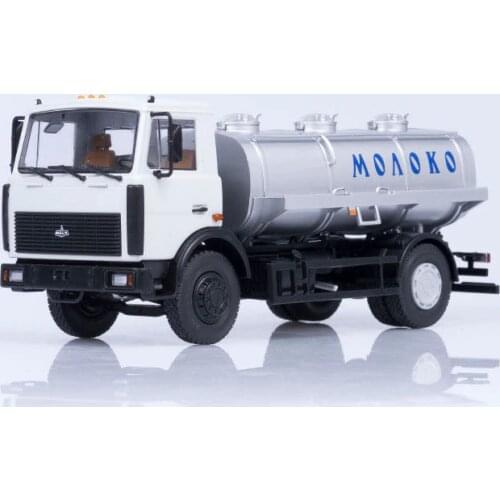 Scale Modles EAC MAZ 5337 ACIP-7,7 Milk AIST 1:43 truck for collection gift
