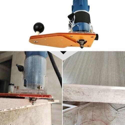 Trimming Machine Balance Board Flip Board guide table Electric Wood Milling Slotting Chamfering For Woodworking Work Bench