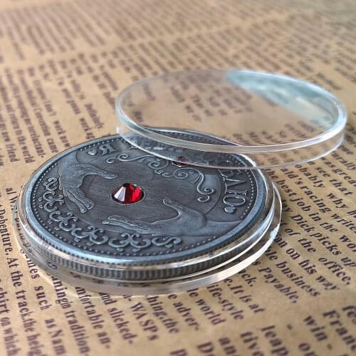 Russian "I Love You" Mothers Day Commemorative Coins Souvenirs Ornaments