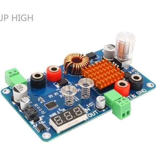 New Version Buck Converter DC 5-32V to 5-45V 3A Adjustable Step Down Module with Voltage Display Touching Sensor Switch
