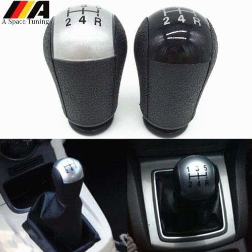 Newbee 5 Speed Car Gear Shift Knob Lever Stick Pen Handle for Ford Focus MK2 Mondeo Transist Galaxy Fiesta Mustang MAX 2005-2008