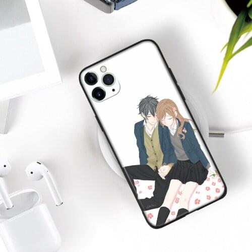 Horimiya anime aesthetic art For IPhone Se 6 6s 7 8 Plus X XR XS 11 12 Mini Pro Max Glass TPU Silicone Phone Case Cover Shell