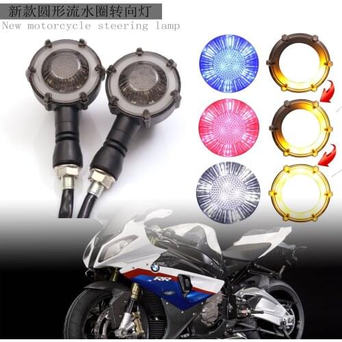 12V Motorcycle Turn Signal Light Indicators Brake Lights Blinker Lighting Accessories for Harley Universal