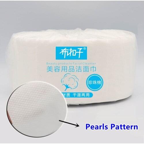 600g/roll Disposable Cotton Face Cloths Towel Soft Washcloth Skin Care Product Makeup Cleaning Wash Cloth Roll Paper Tissue