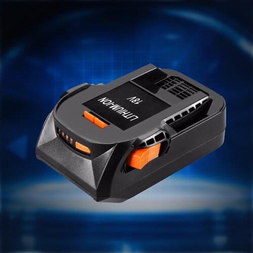 Power tool battery for RIDGID 18V 2000mAh Li-ion R840084 AC840084 130383025 130383001 1500mAh