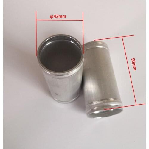 ONE ECONOMICS Aluminum radiator tank inlet outlet Intercooler air intake aluminum tube 42mm for connecting Coolant Water DIY