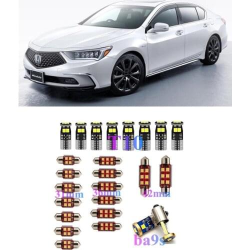 Interior LED Lights Replacement for Honda LEGEND 2 3 4 LOGO (GA) NSX PRELUDE SHUTTLE STREAM Accessories Package Kit WHITE