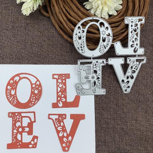 Flower Cutting Dies DIY Embossing Dies Cutter Craft Paper Card Scrapbooking Making Cut Die Mold