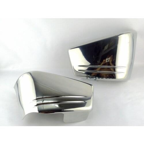 Chrome Motorcycle Frame Fairing Battery Side Covers For Honda VTX 1800 C VTX1800C 2002-2008