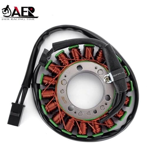 JAER Motorcycle Generator Stator Coil for Kawasaki Ninja ZX6 1990-2005 ZX6R 1995-1997 ZRX400 1994-2008 ZR400 ZRX-II 1995-2008